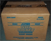 Score 1990 N H L Hockey Cards Unopened Case