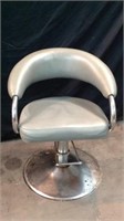 Gray Swivel Hydraulic Salon Barber / Beauty Chair