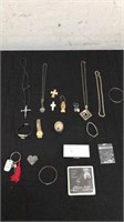 Assorted Jewelry & Sterling Silver Jewelry