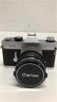 Canon TX Film Only Camera & 50mm Lens