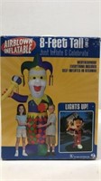 Weather Proof 8ft Inflatable Jester