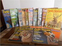 15 Vintage 60's and 70's Field and Stream Magazine