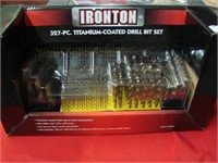 IronTon 327 Pc Titanium Coated Drill Bit Set - NEW