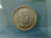 1946 Booker T. Washington Silver Half Dollar