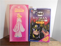 Batman Colorform and Barbie Paper Doll