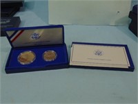 1986-S Liberty Coins Commemorative Set w/ Proof Si