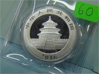 2016 China 10 Yuan Silver Panda Bullion Coin
