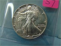 1987 American Silver Eagle Bullion Dollar