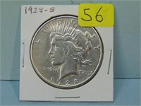 1928-S Peace Silver Dollar