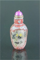 Chinese Snuff Bottle with Inner Painting Signed