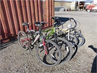 (4) Assorted Bicycles