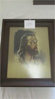 JESUS PICTURE 21 X 25"..W.E. SALLMAN