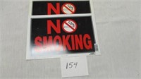 2 - NO SMOKING SIGNS