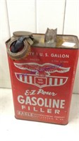 1 gallon metal Gasoline can