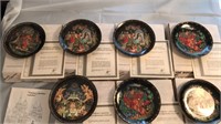 Lot of 7 Russian Legends Collector Plates by