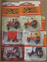 6x- Ertl 1/64 Case/IH Tractors & Implement, NIP