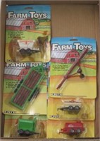 6x- Ertl Farm Toys 1/64 Implements, NIP