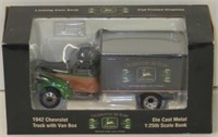 Spec Cast JD 1942 Chevy Truck w/Van Box, 1/25
