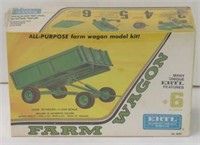 Ertl Blueprint Farm Wagon Model Kit, NIB
