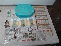 Neat Jewelry Lot - Many Repurposed Pieces