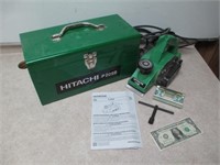 Hitachi P20SB Electric Hand Planer in Case w/