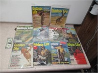 1960s-70s Outdoor Life Magazines