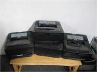 4 OKI B4600 Printers - Includes 1 Power Cord -