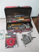 Metal Toolbox Loaded w/ Misc Tools - Stanley