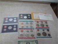 Lot of Uncirculated & Proof Coin Sets - 1969,