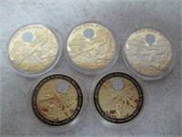 5 Collector Sniper Coins