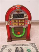 Soundesign Illuminated Jukebox Alarm Clock -
