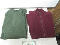 2 Banana Republic Sz XL Sweaters - Green