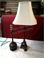 (2)Table Lamps Approx. 17.5" & 31"