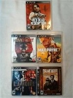 (5)Asst. (PS3) Play Station 3 Games
