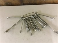 Group of 21 misc open/box end wrenches