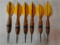 (6) 6" 3-Feather Darts