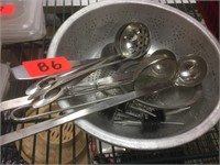 LOT: Misc. S/S Kitchen Utensils