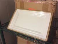 New 13" x 8 1/2" Square Edge Platter