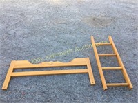 Children's Headboard and Bunk Ladder