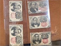 1874 FRACTIONAL CURRENCY