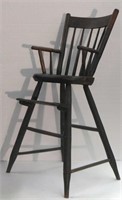 WINDSOR ROD BACK PLANK SEAT CHILD'S HIGH CHAIR