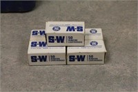 (5) BOXES OF VINTAGE SMITH AND WESSON .22 LR