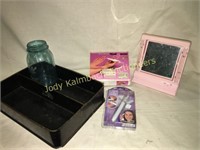 Beauty caddy Nail Genie makeup mirror & more