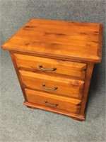 3 Drawer Night Stand Made By Tradewins Furniture