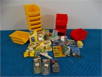 Assortment of Fuses, Bolts & Stackable Trays