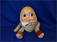 Vintage Stuffed Humpty Dumpty