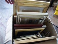 Box of Picture frames