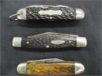 3 Vintage Pocket Knives Lot #3