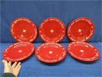6 germany "you are special today" plates