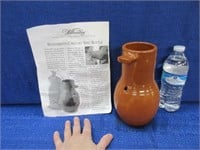 williamsburger pottery bird bottle